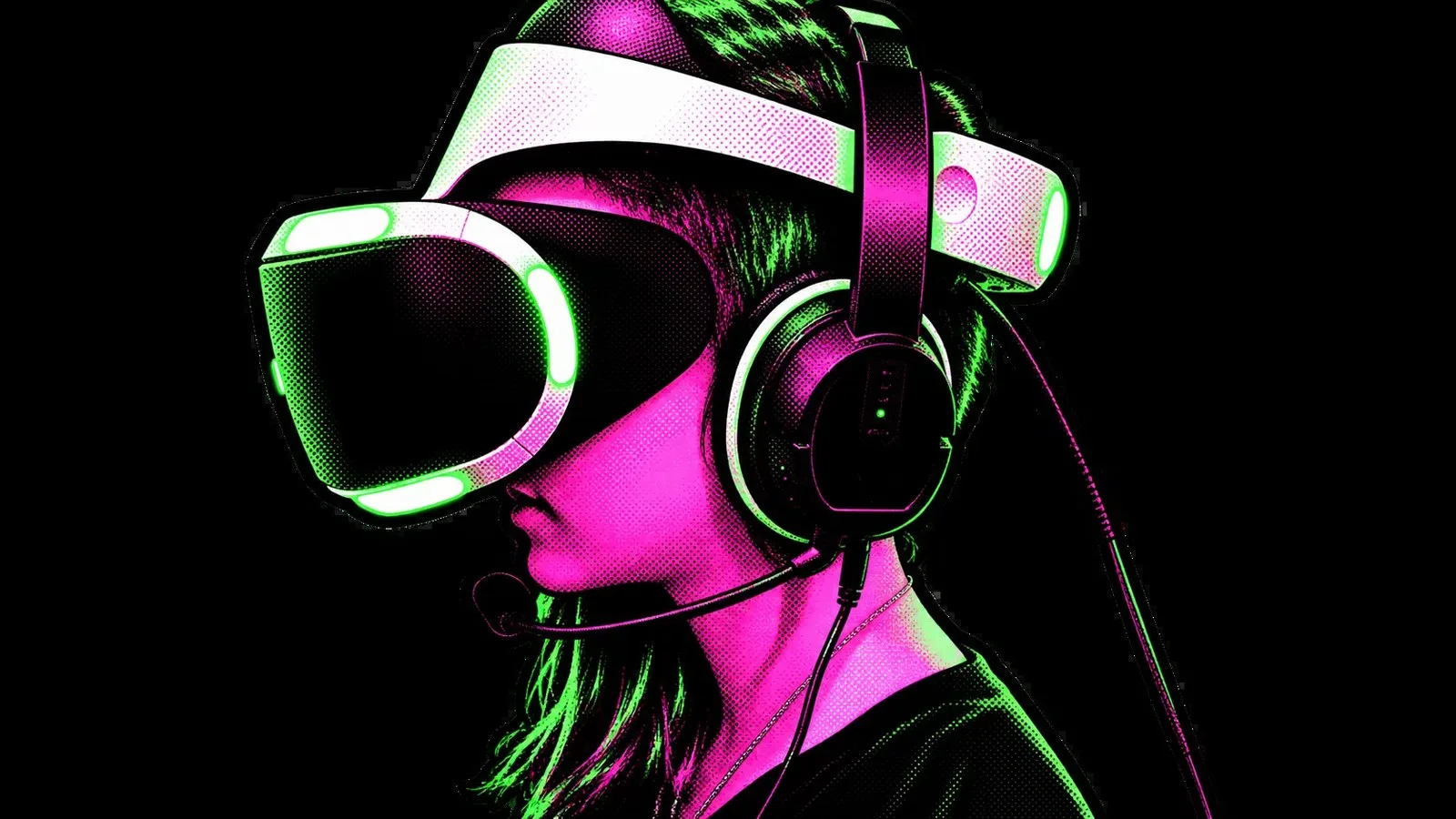 Illustration of a pair of headphones