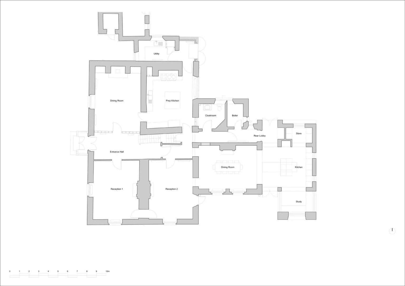 Prest Vale Architects, Cotswolds'daki Tarihi Taş Rectory'yi Genişletti
