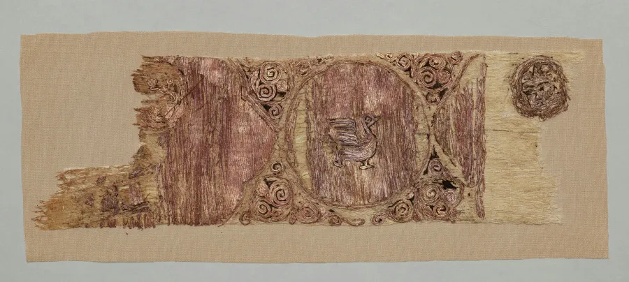 Fragment of an Embroidery — 1100 Dönemi Türk Sanat Mirası
